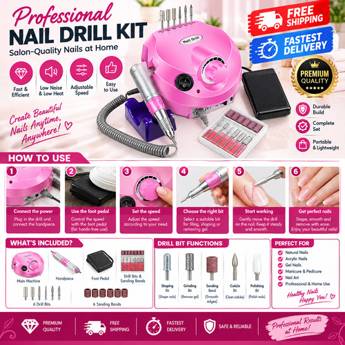 Professional 35000rpm nail - professional,