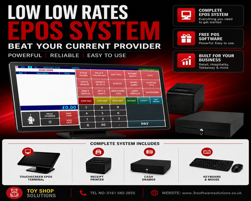 All one touch screen epos - screen,