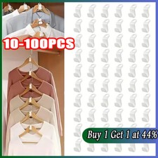100X Clothes Hanger Connector