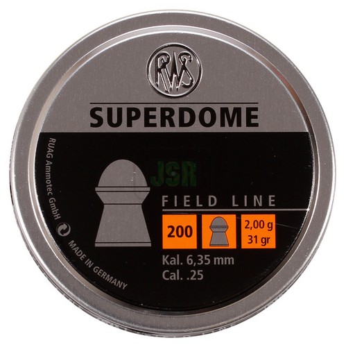 Rws super dome pellets air - pellets, .25