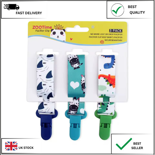 Dummy clips baby - 3x,