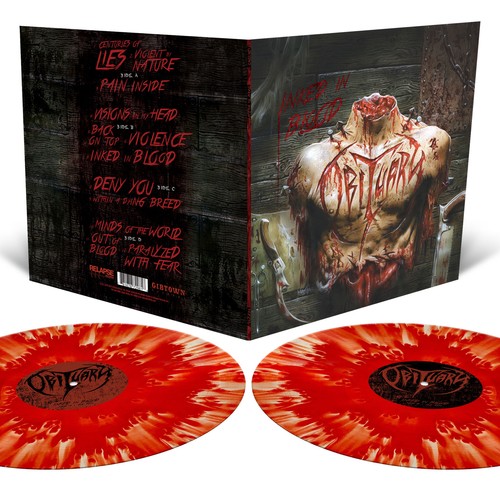 Obituary inked blood - inked, in
