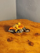 HOT WHEELS RRRumblers Road Hog Motorcycle Rumblers Redline Era Motorbike Orange