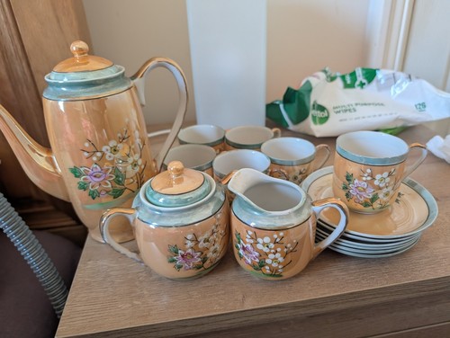 Hand painted japanese vintage