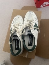 Golden Goose Ball Star Sneakers White/Green
