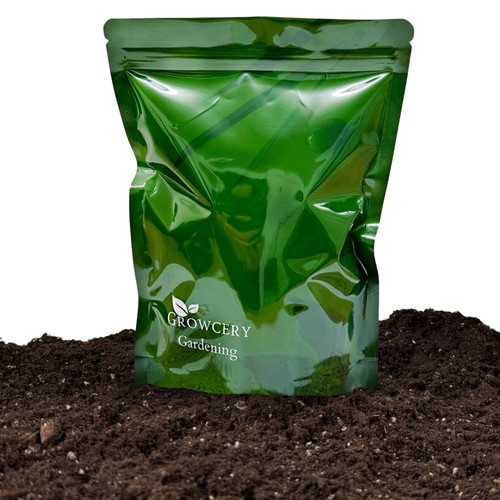 Living soil mix with - living,