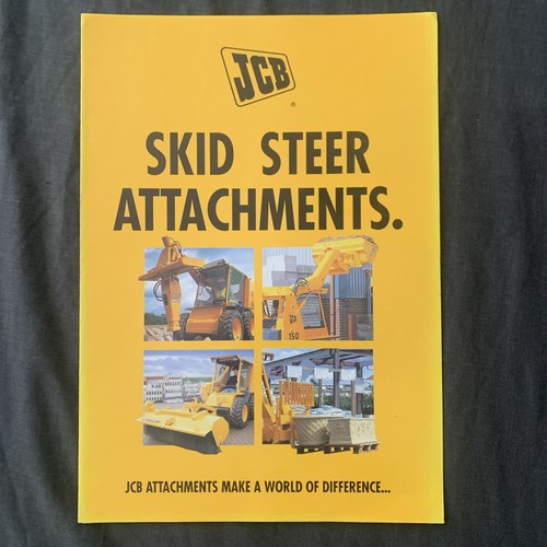 Jcb skid steer attachments - skid,