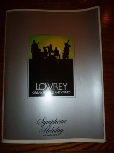 Genuine lowrey organ owner - genuine,