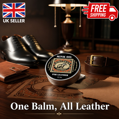 Mink oil leather - leather, conditioner
