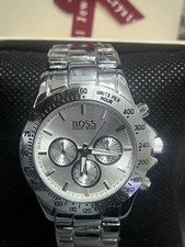 Silver with white Dial Hugo