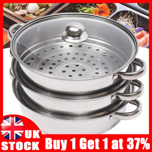 28cm 4pc steamer cooker pot - steamer,