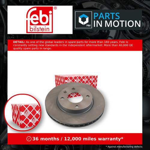 Brake discs pair vented - pair,