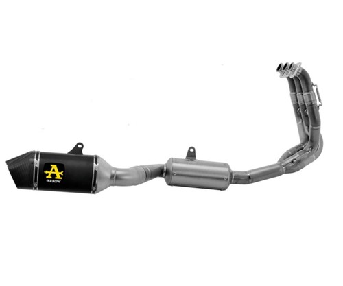 Full system exhaust arrow - full,