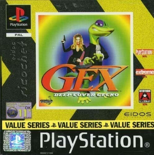 Gex deep cover gecko sony - cover, (sony