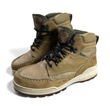 ECCO Goretex Walking Hiking Trail Boots - Brown - UK Size 7 - Ankle 