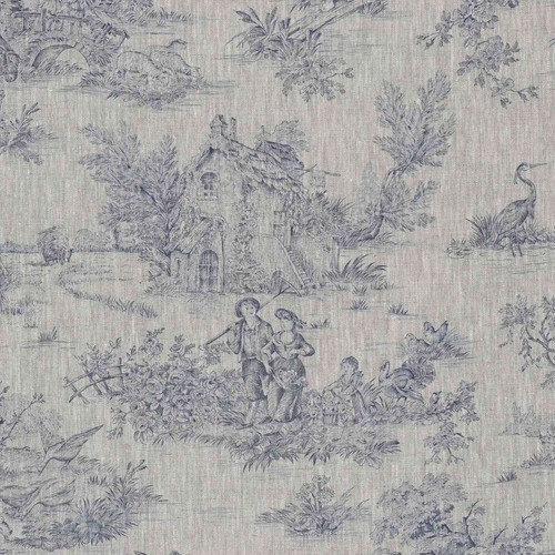 Traditional linen toile - linen,