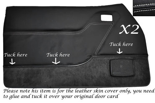 White stitch front - stitch, 2x