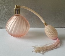 Vintage Pink Frosted Glass