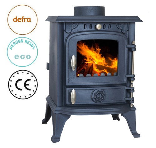 Wood burner stove 5kw - burner, 4.5kw