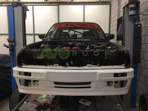 Front bumper with - , skirt