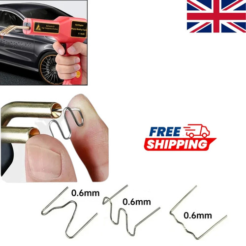 Plastic repair welding nails - plastic,