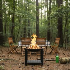 Large Fire Pit Garden Patio