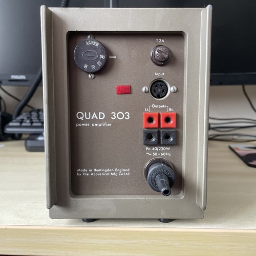 Quad 303 power amplifier - quad,