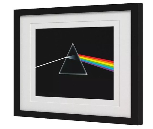 Pink floyd framed - print, dark