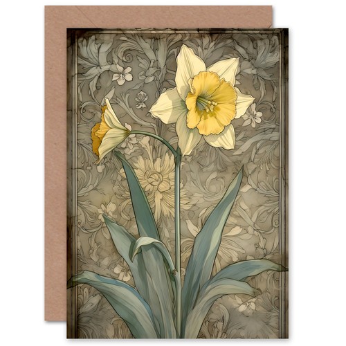 Daffodil lover flower pastel - daffodil,