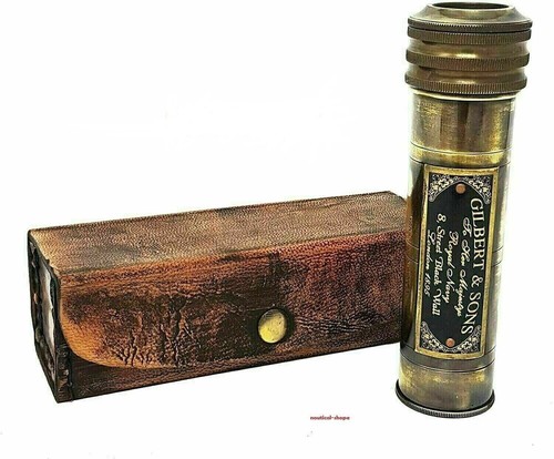 Vintage brass kaleidoscope - vintage,