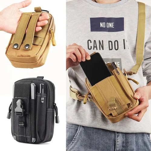 Mens tactical waist bag - waist, molle