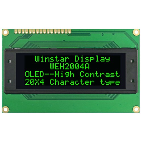 Winstar 20x4 green - winstar,