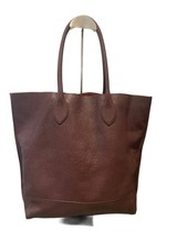 Mulberry taupe calf nappa leather Blossom large tote shoulder travel shop bag