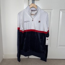 Men’s Fila Velour 1/4 Zip