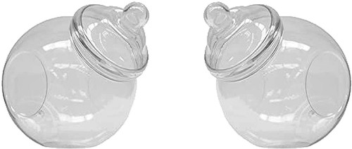 Large plastic sweet jars - sweet,