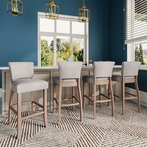 2pcs bar stools high - 2pcs,