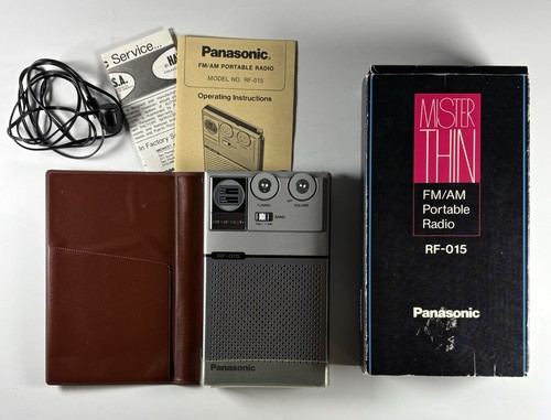 Vintage panasonic 015 am - rf-015, fm/am