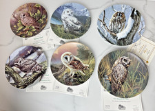 6 x Royal Worcester Birds