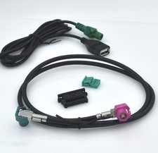 Retrofit CID CIC Navigation SAT NAV Cable USB VIDEO Power For BMW E60 E90 E92