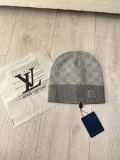 Louis Vuitton grey Neo Petit Damier Beanie Brand New With Tags And Dust Bag 🚚💨