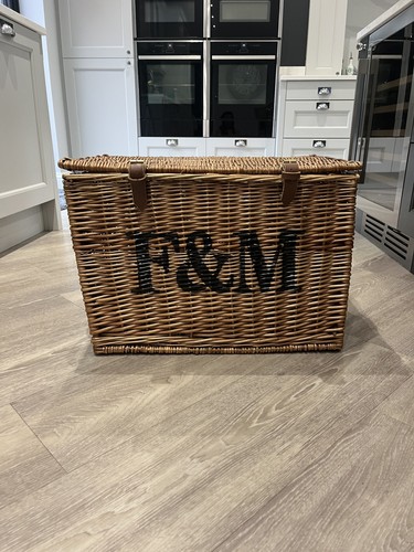 Fortnum and mason large wicker - and,