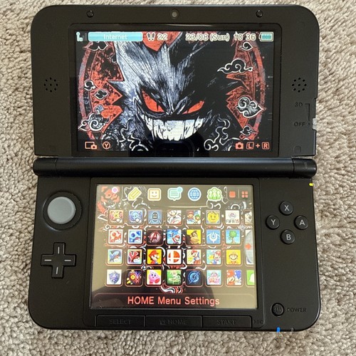 Nintendo 3ds red with pre - xl,