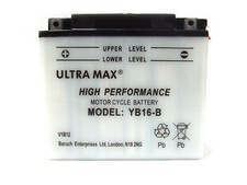 ULTRAMAX YB16-B Battery Harley