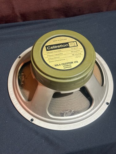1972 celestion g12h t1217 - 1972,