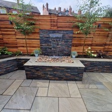 Rustic Bronze Slate Wall