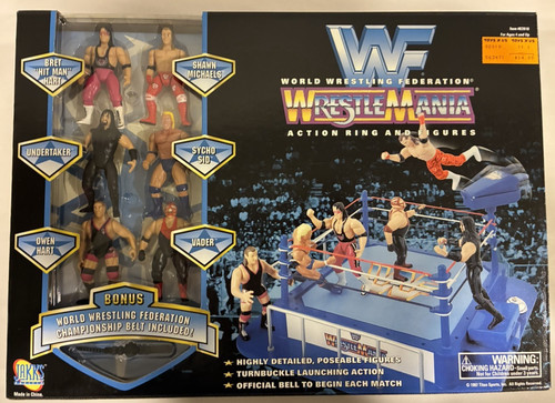 Wwf wrestlemania action - action, ring