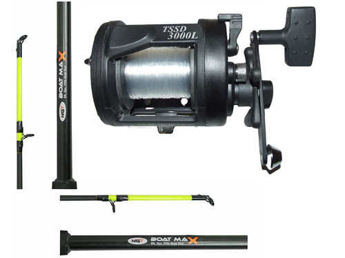 Sea fishing boat rod - boat, combo