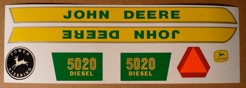 Decal set for 5020 - decal, john
