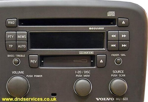 Volvo refurbished stereo radio - stereo,