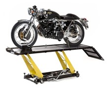 Hydraulic Motorcycle Mechanics Garage Workshop Lift Table Heavy Duty Bench 450kg
